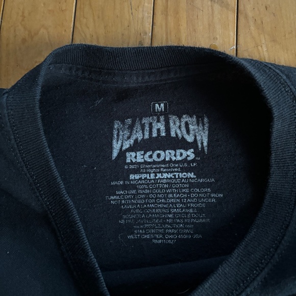 Death Row Records LA Skeleton Tee size M - Picture 6 of 6
